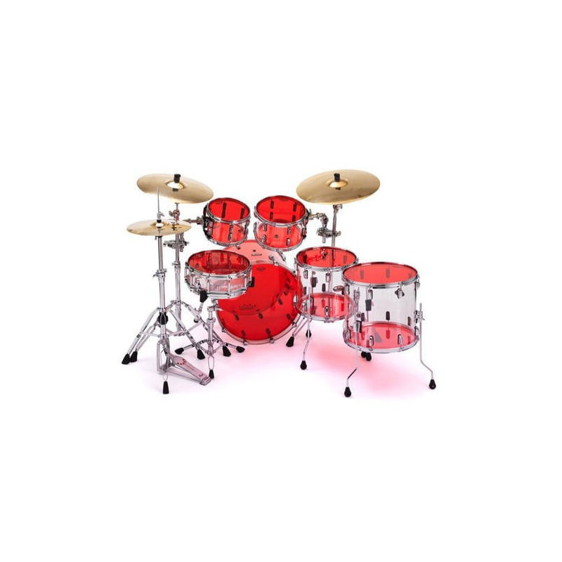 Remo 10 Emperor Colortone Red BE-0310-CT-RD