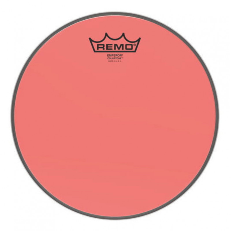 Remo 15 Emperor Colortone Red BE-0315-CT-RD