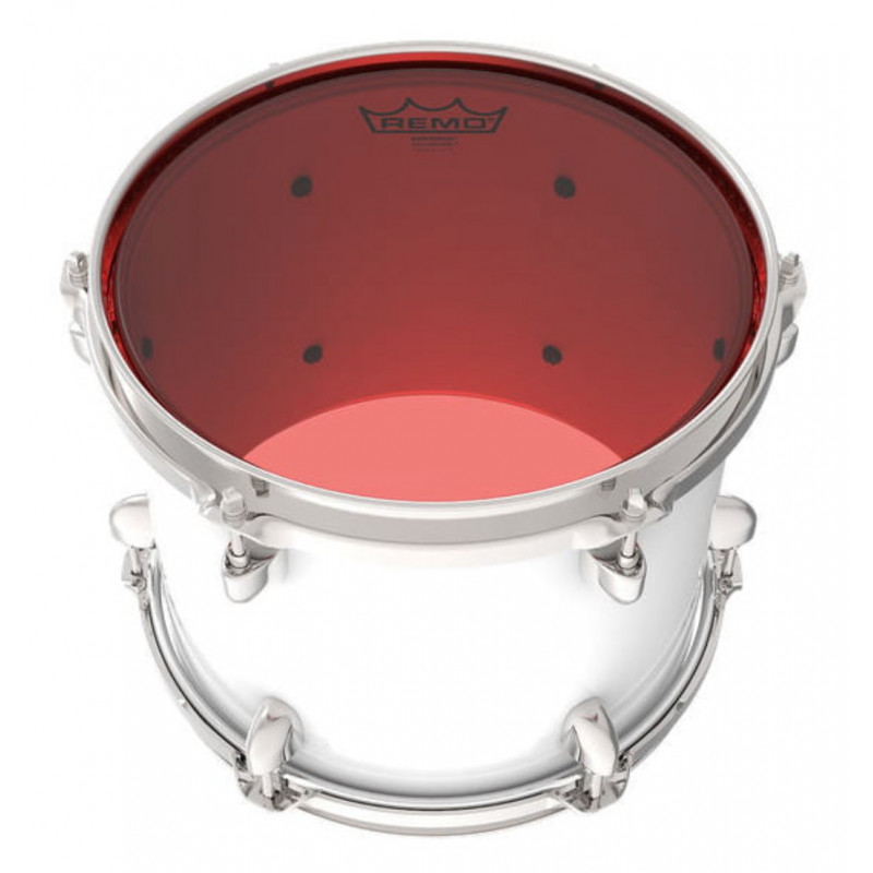 Remo 15 Emperor Colortone Red BE-0315-CT-RD