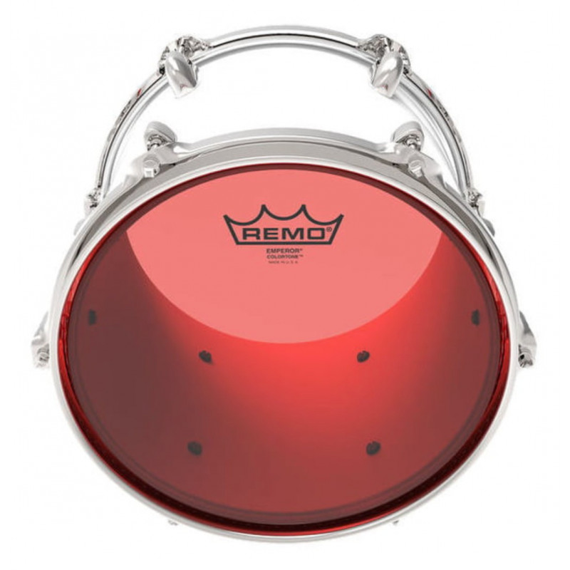 Remo 15 Emperor Colortone Red BE-0315-CT-RD