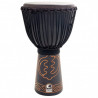 Toca ABMD10 Djembe 10" Synergy African Drums Black Mamba Series