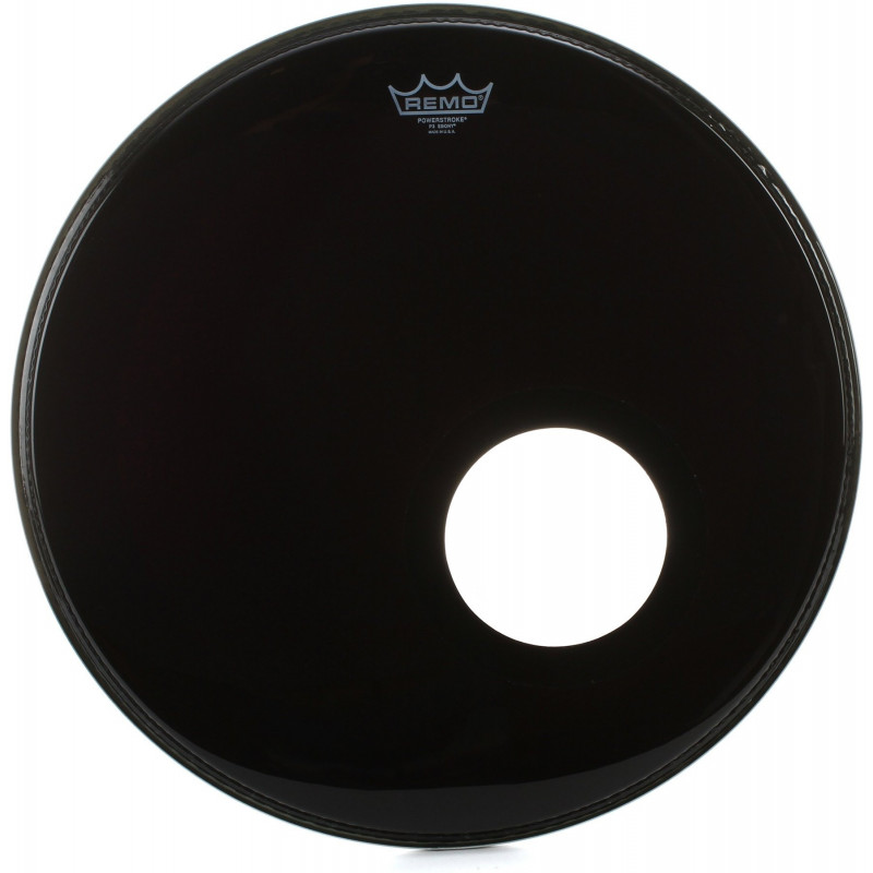 Remo 18 Powerstroke 3 Ebony P3-1018-ES-DM