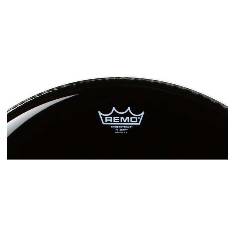 Remo 18" Powerstroke 3 Ebony P3-1018-ES-DM