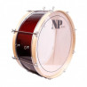 NP Bass Drum 55x25 cm. Red Wine