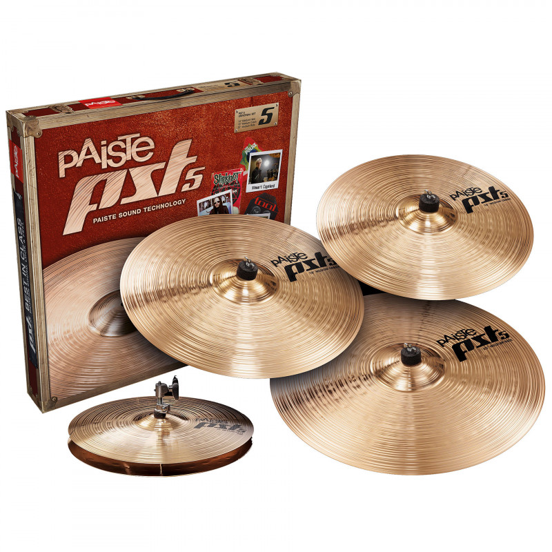 Paiste Cymbal Set  PST5 Universal Set + Crash 18