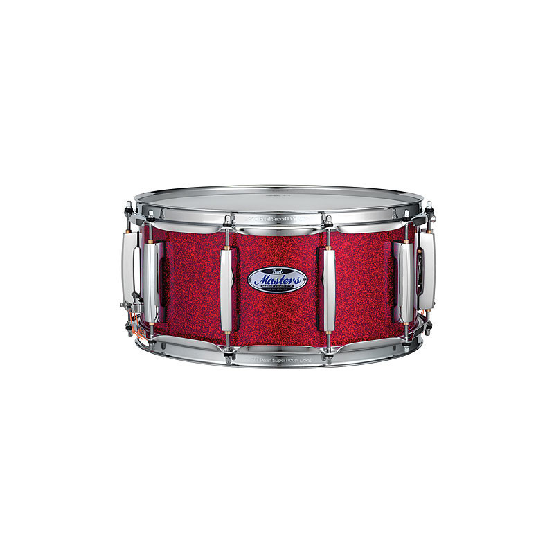 Pearl Masters Maple Complete Red Sparkle 14x6.5"