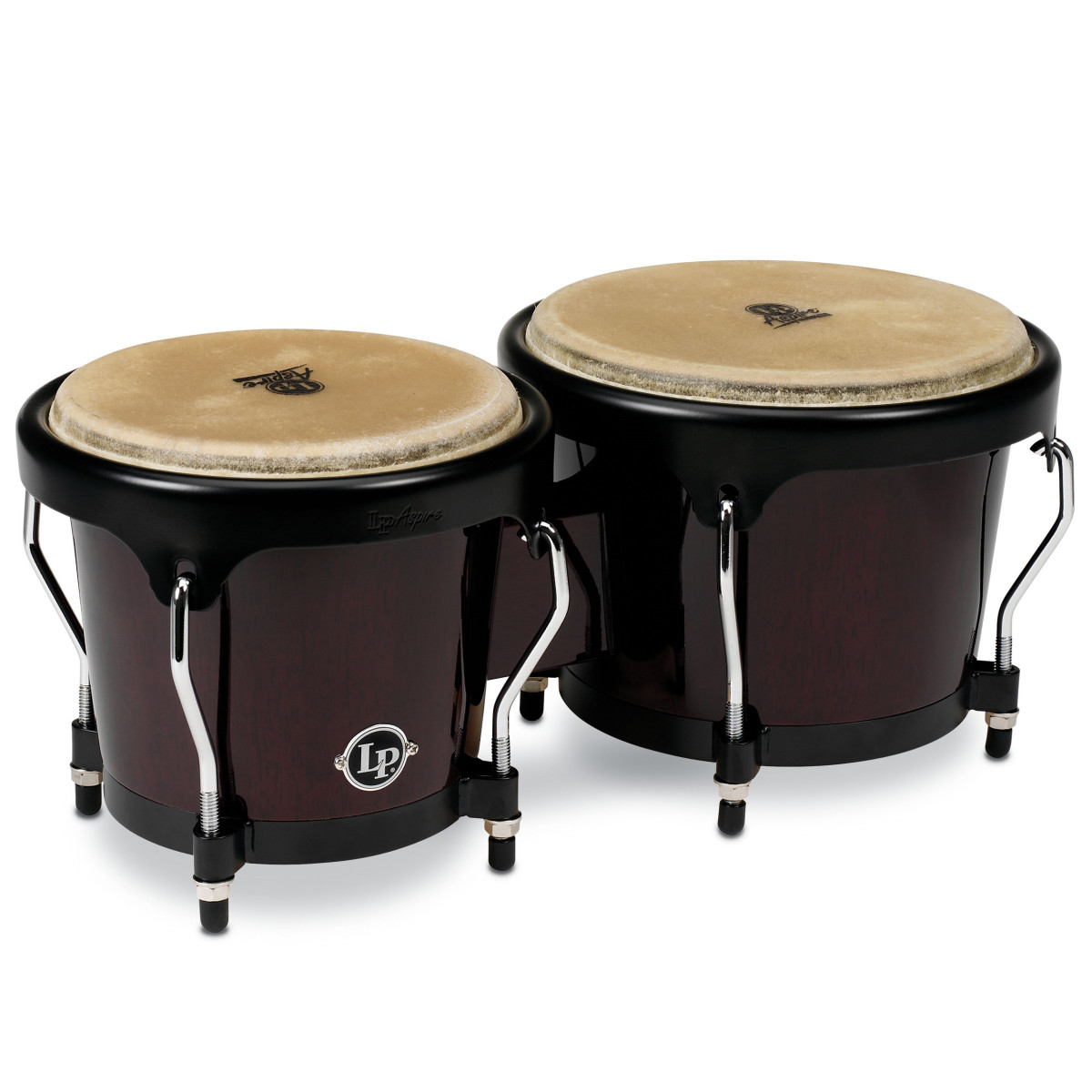 LP Bongo Aspire Dark Wood LPA601-DW - Percusion Latina Bongos LP