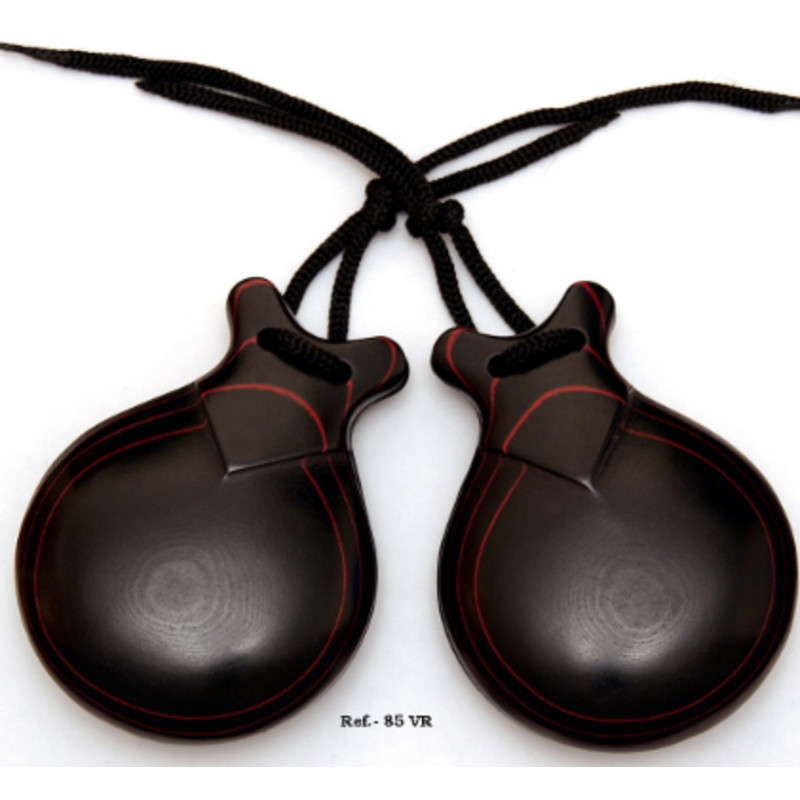 Jale Castañuelas Fibra Negra Nº 7