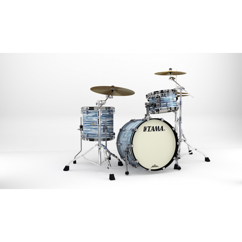 Tama MR30CMBNS-BWO Starclassic Maple Blue and White Oyster / Black Nickel Hardware
