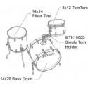 Tama WBS30RS-SAF Starclassic Walnut/Birch Satin Purple Atmosphere Fade