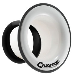 Kickport Bass Drum Enhancer Kickport Cajón White