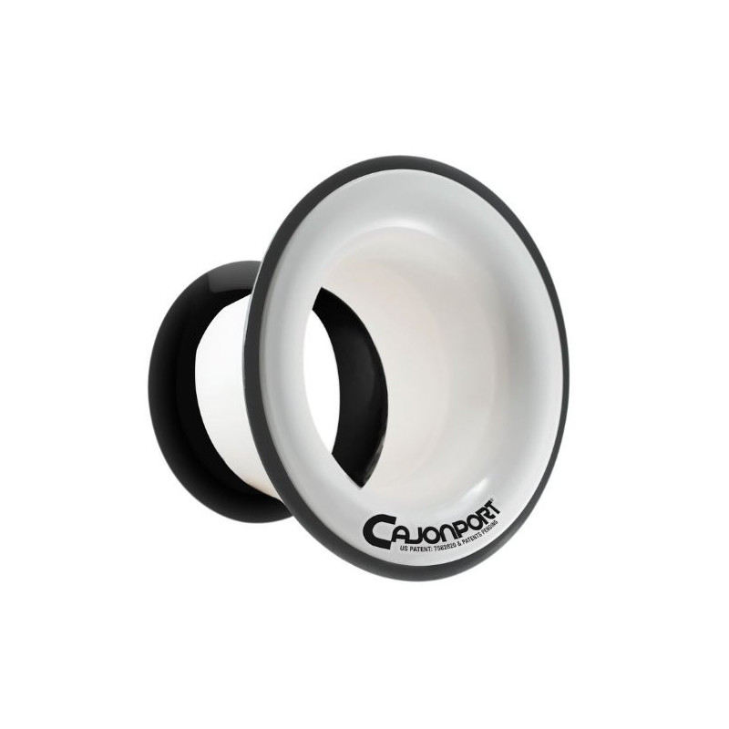 Kickport Bass Drum Enhancer Kickport Cajón White