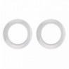 Bass Drum O's Bass Drumport 02" White