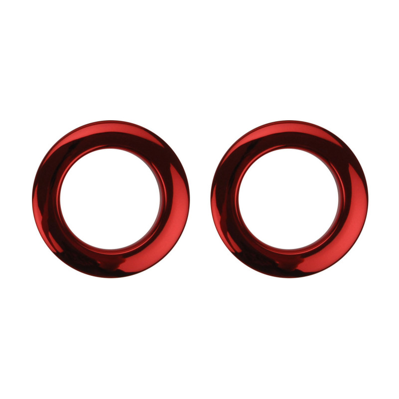 Bass Drum O's Protector Agujero Bombo 02" Rojo