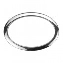 Bass Drum O's Protector Agujero Bombo 06" Oval Cromado
