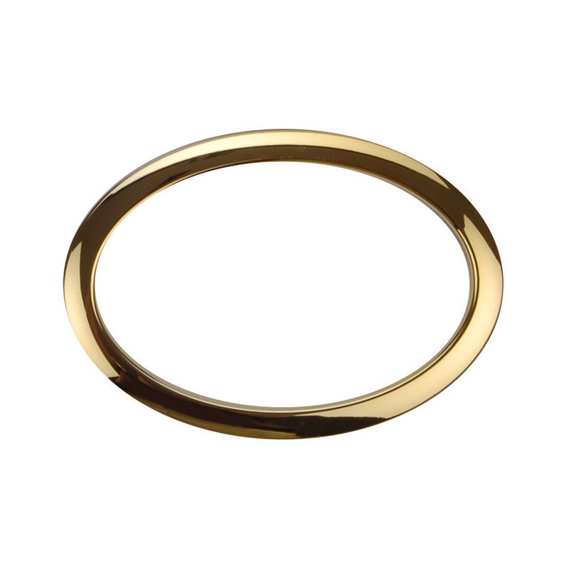 Bass Drum O's Protector Agujero Bombo 06" Oval Dorado