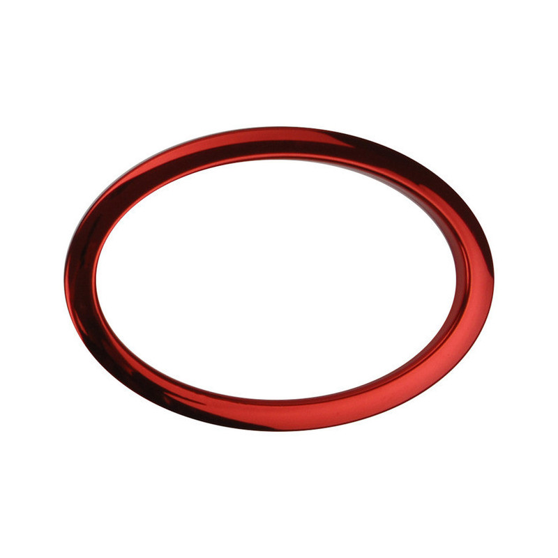 Bass Drum O's Protector Agujero Bombo 06" Oval Rojo