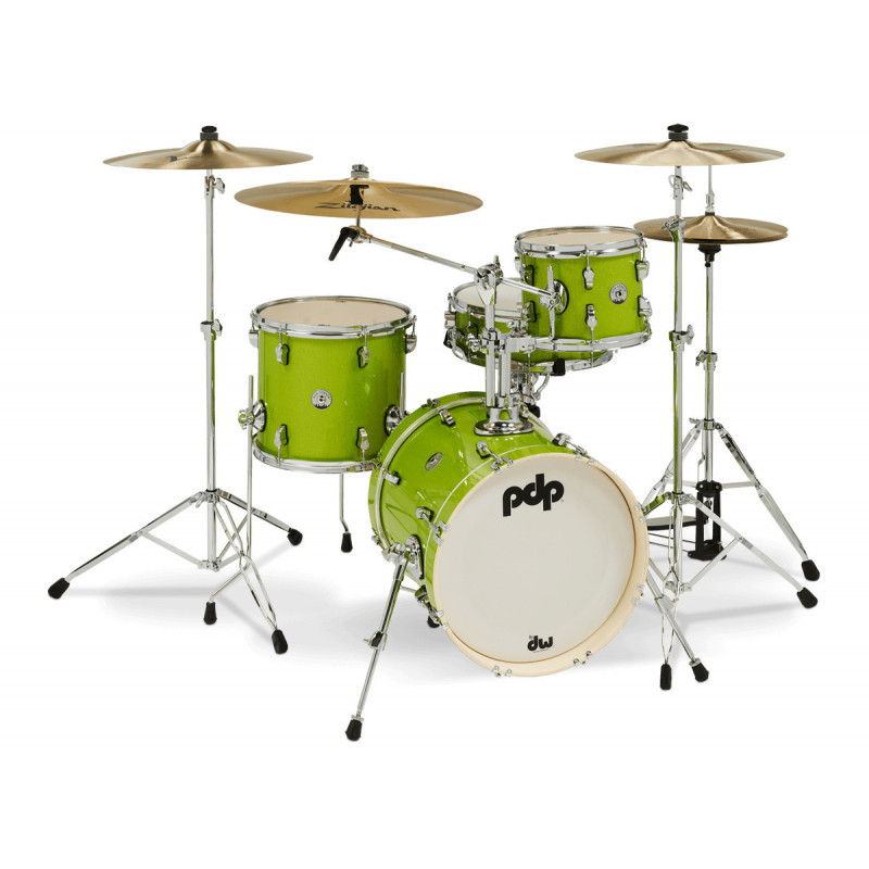 PDP New Yorker Set Electric Green Sparkle
