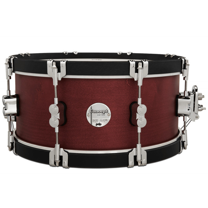 PDP by DW Concept Maple Classic Ox Blood 14x6.5"