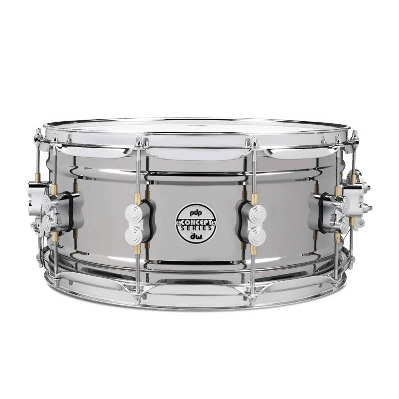PDP by DW Black Nickel Over Brass 14x6.5"