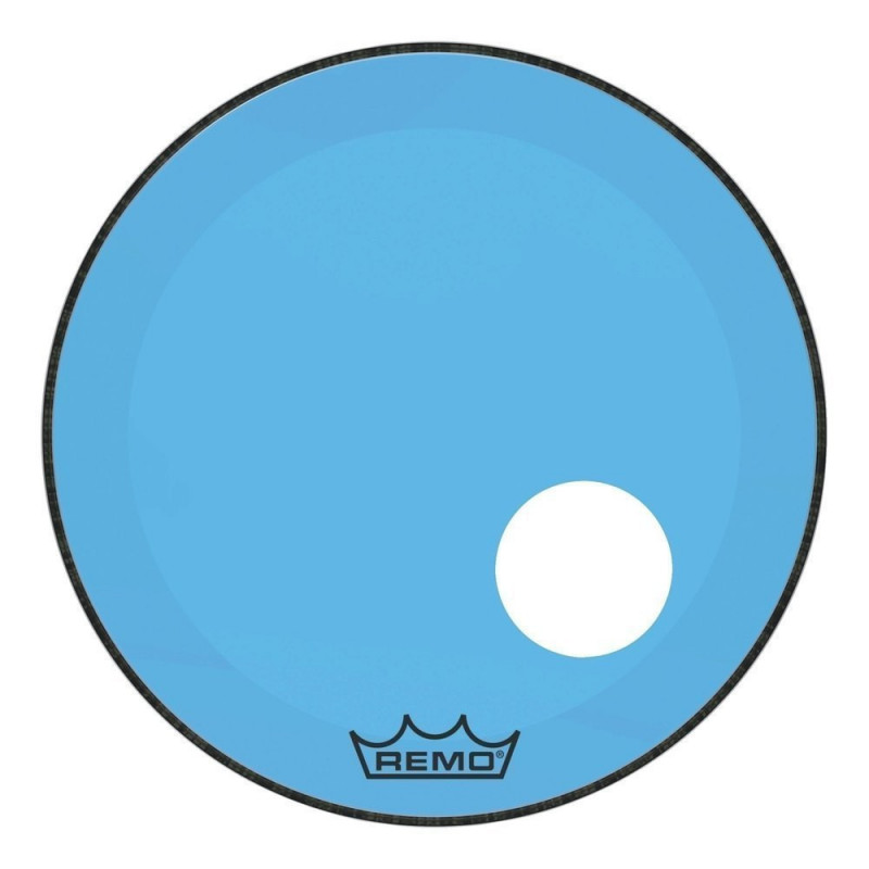 Remo 22" Powerstroke 3 Colortone Blue P3-1322-CT-BUOH