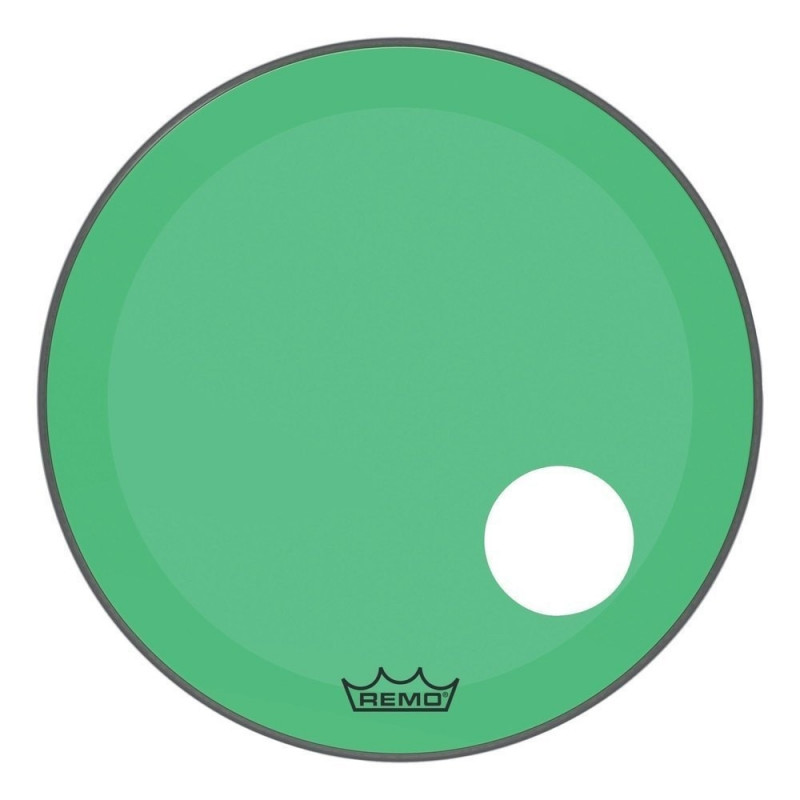 Remo 22" Powerstroke 3 Colortone Green P3-1322-CT-GNOH