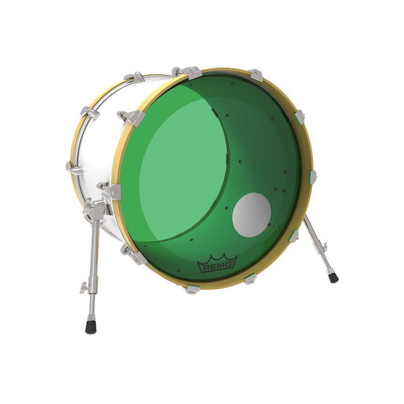 Remo 18" Powerstroke 3 Colortone Green P3-1318-CT-GNOH