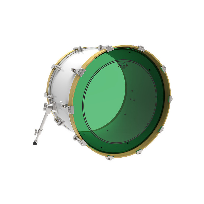 Remo 22" Powerstroke 3 Colortone Green P3-1322-CT-GN