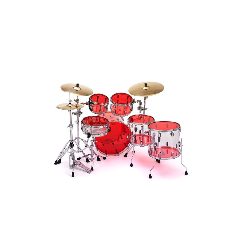 Remo 22" Powerstroke 3 Colortone Red P3-1322-CT-RD