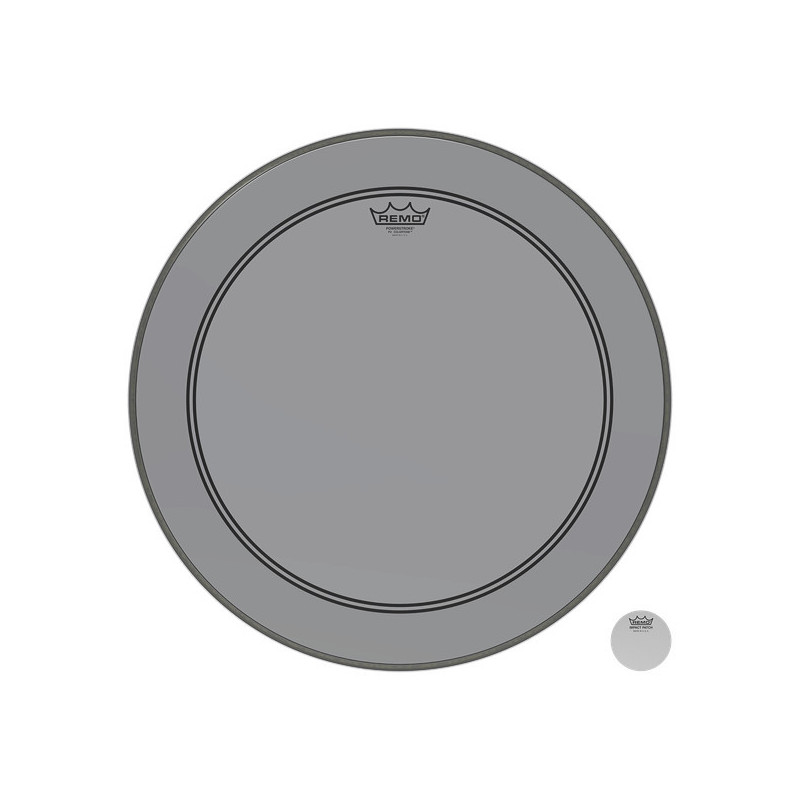 Remo 26" Powerstroke 3 Colortone Smoke P3-1326-CT-SM