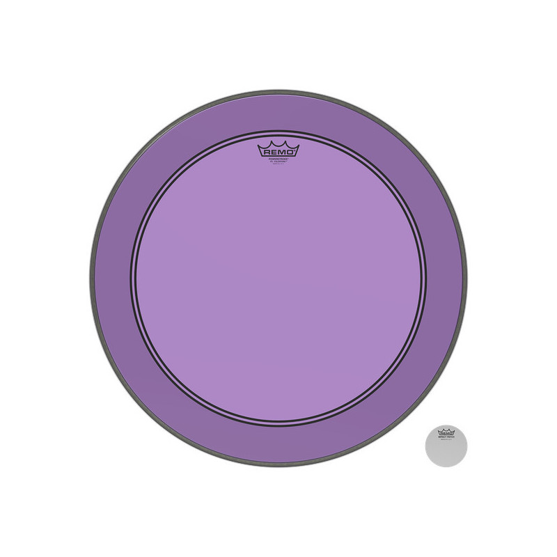 Remo 24" Powerstroke 3 Colortone Purple P3-1324-CT-PU