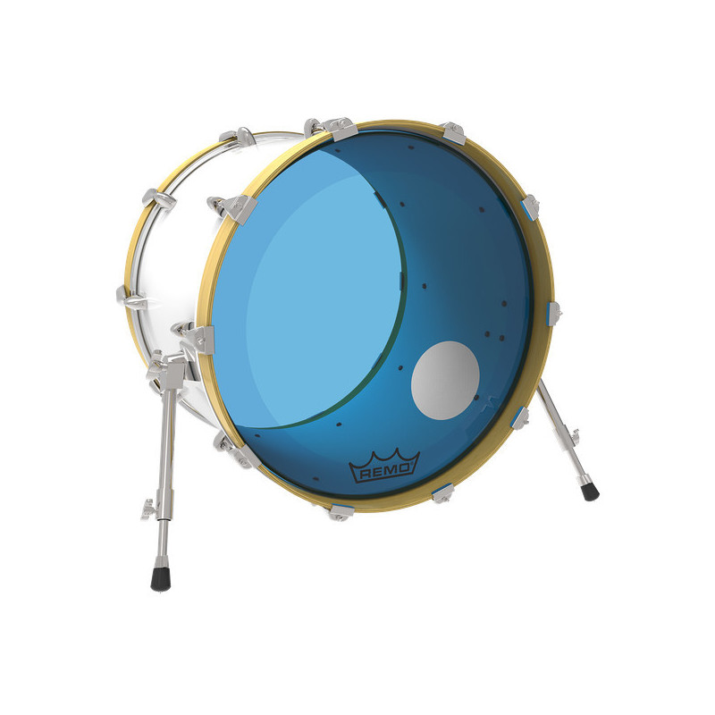 Remo 24" Powerstroke 3 Colortone Blue P3-1324-CT-BUOH