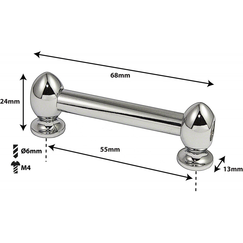 Sparedrum TL7D55 Lug Double tube