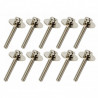 Sparedrum WSC4-28 Tornillos Sujeción Bellota M4 28 mm.