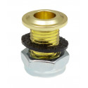 Sparedrum AVH8BR  Agujero Descompresión Dorado Die Cast 16mm