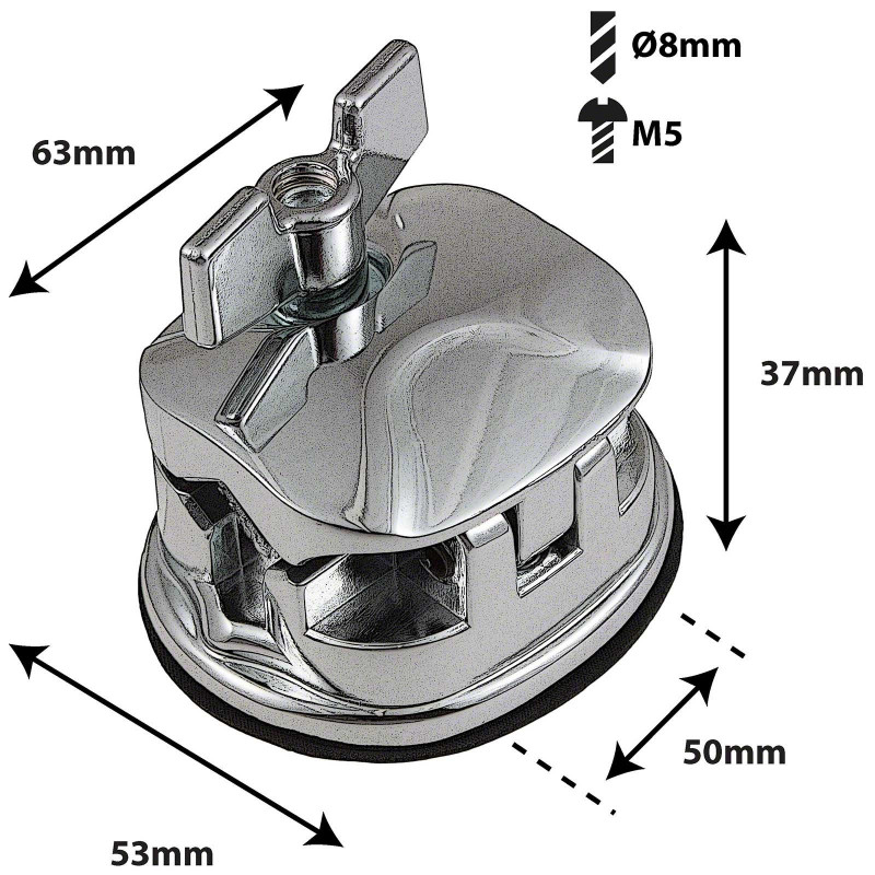 Sparedrum TB9 Fixing Tom / Timpani Base