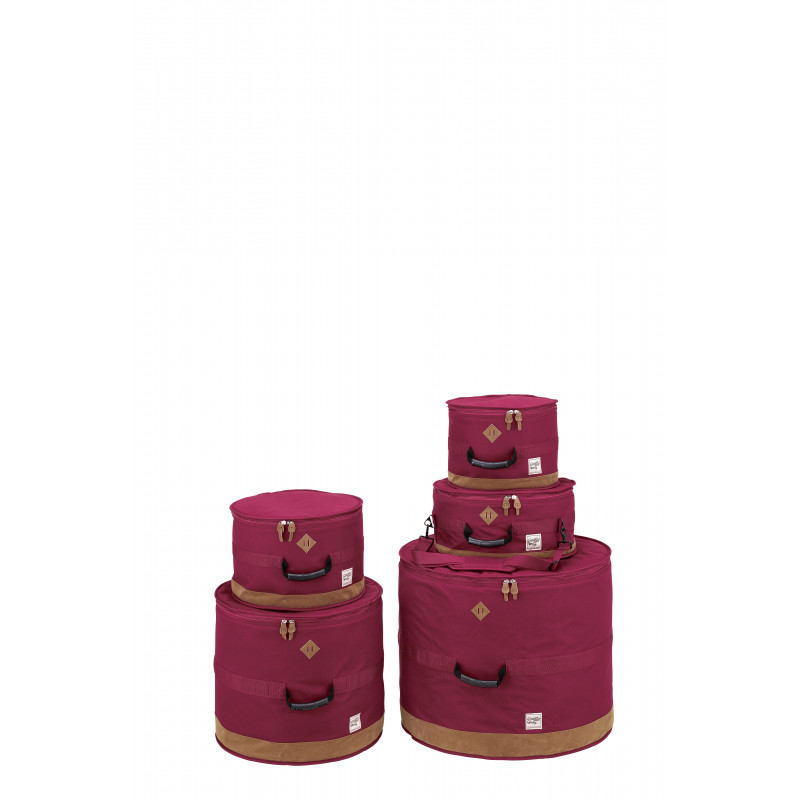 Tama TDSS52KWR Powerpad Designer Funda Bateria Standard Wine Red