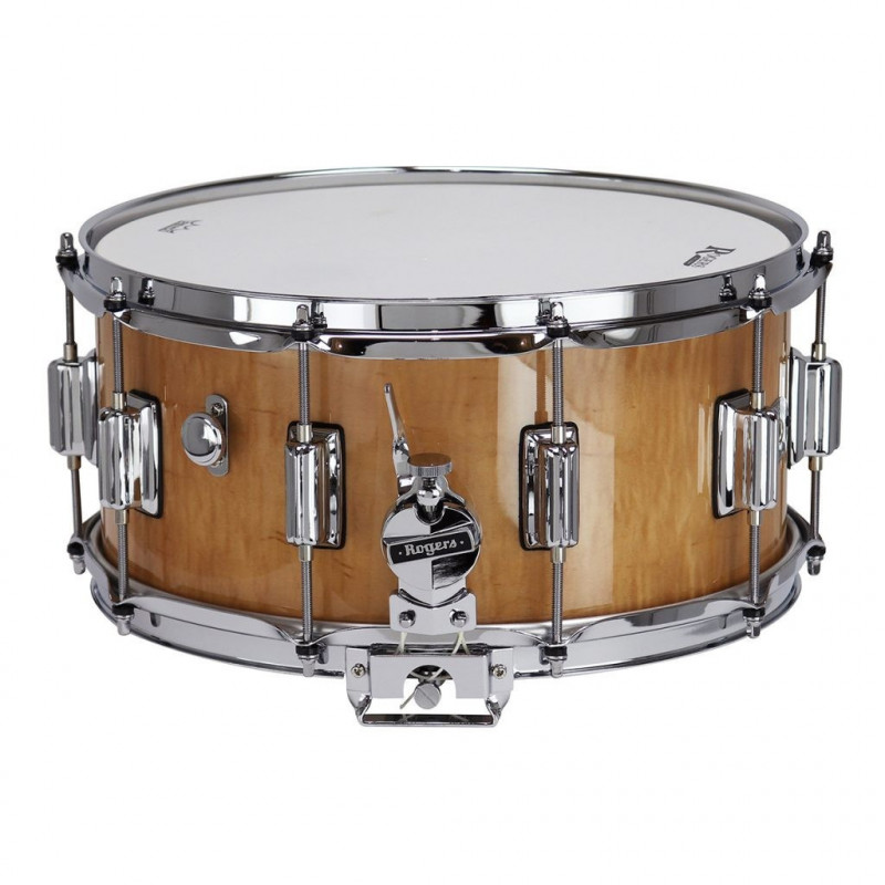 Rogers Dyna-Sonic Wild wood Curly Maple 14x6.5"