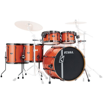 Tama Superstar Hyper-Drive Studio Rock Bright Orange Sparkle