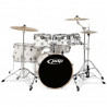 PDP by DW Concept Maple CM7 Pearlescent White + Hardware Set