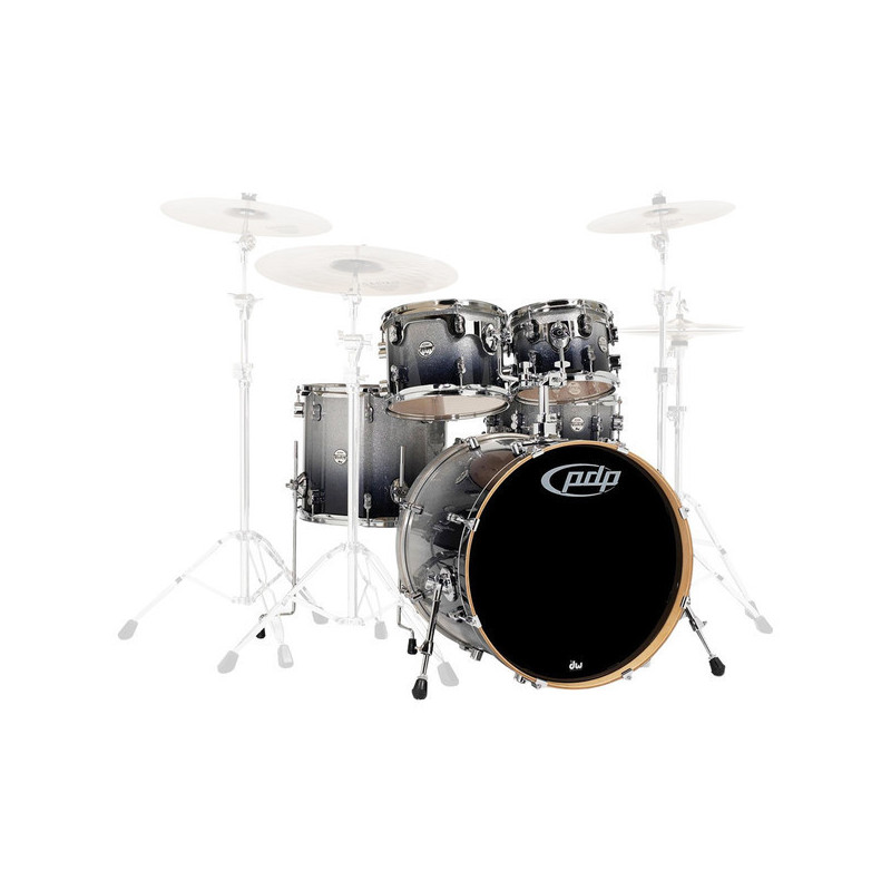 PDP by DW Concept Maple Studio Silver to Black