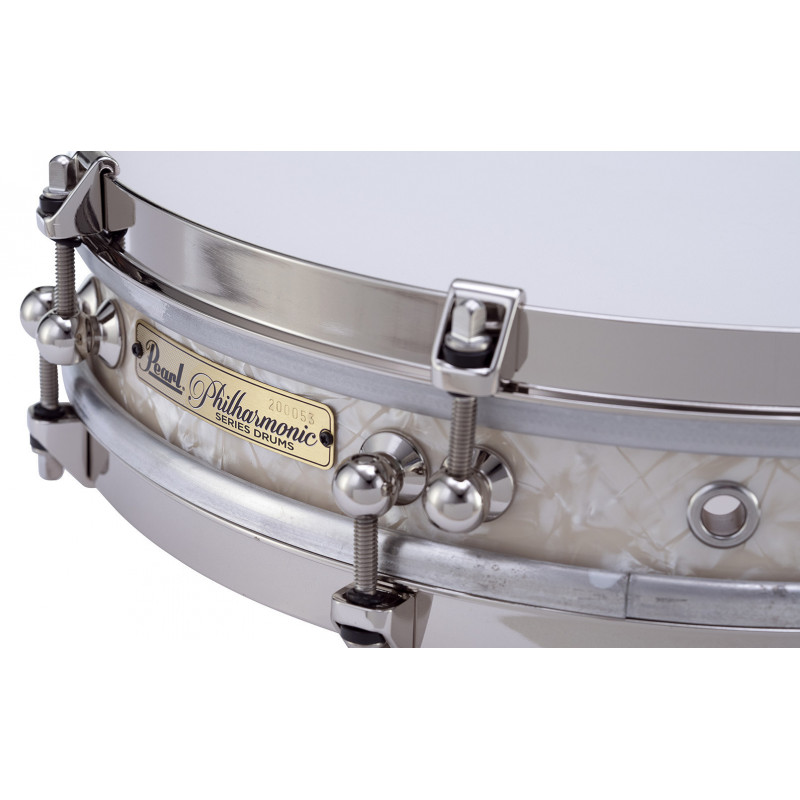 Pearl PHP1325 Philarmonic Pancake White Marine 13x2.5"