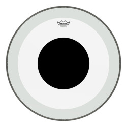 Remo 24" Powerstroke 3 Black Dot  P3-1324-10