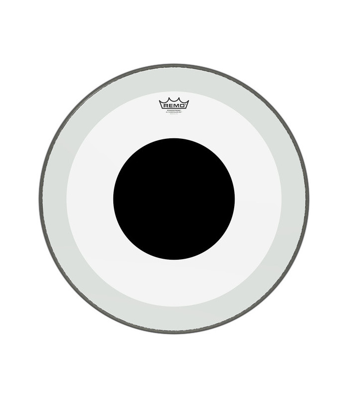 Remo 24" Powerstroke 3 Black Dot  P3-1324-10