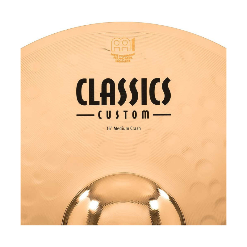 Meinl Crash 16" Classics Custom Medium CC16MC-B