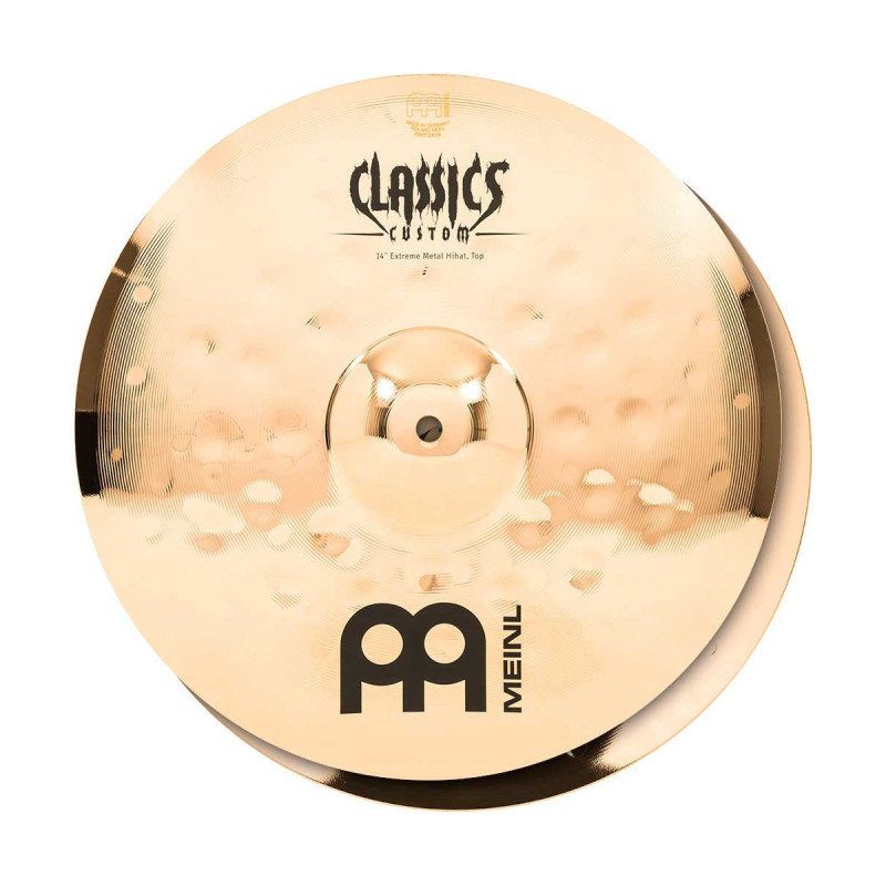 Meinl Hi Hat 14" Classics Custom Extreme Metal CC14EMH-B