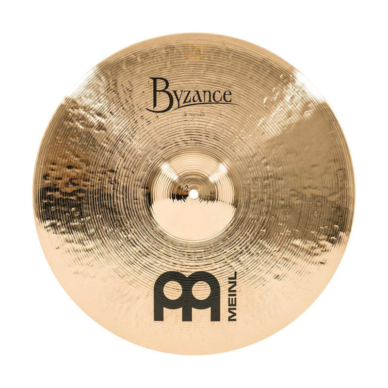 Meinl Crash 18" Byzance Thin Brilliant B18TC-B