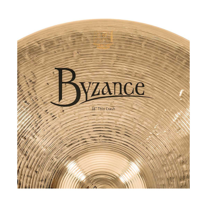 Meinl Crash 18" Byzance Thin Brilliant B18TC-B