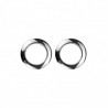 Bass Drum O's Bass Drumport 02” Chrome