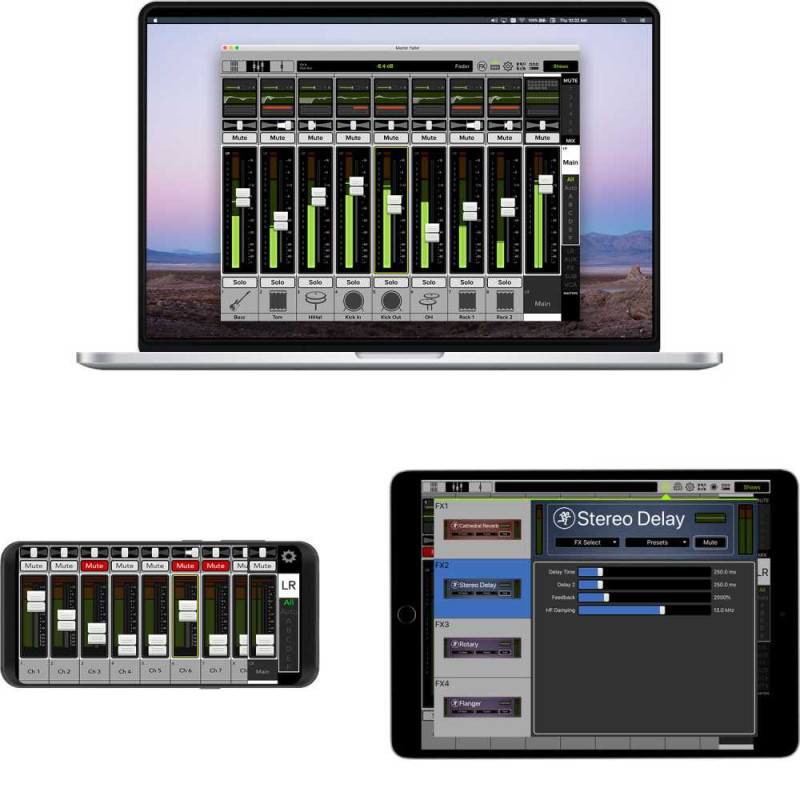 Mackie DL-16S Mixer
